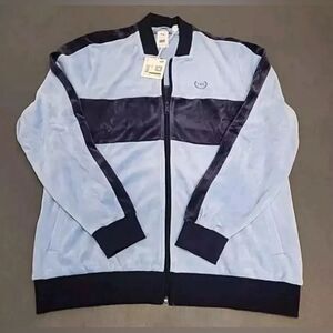 Puma TMC All Star Velour Jacket Nipsey Hustle Men’s Size Large Pop Blue NWT RARE